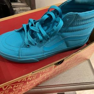 Turquoise vans